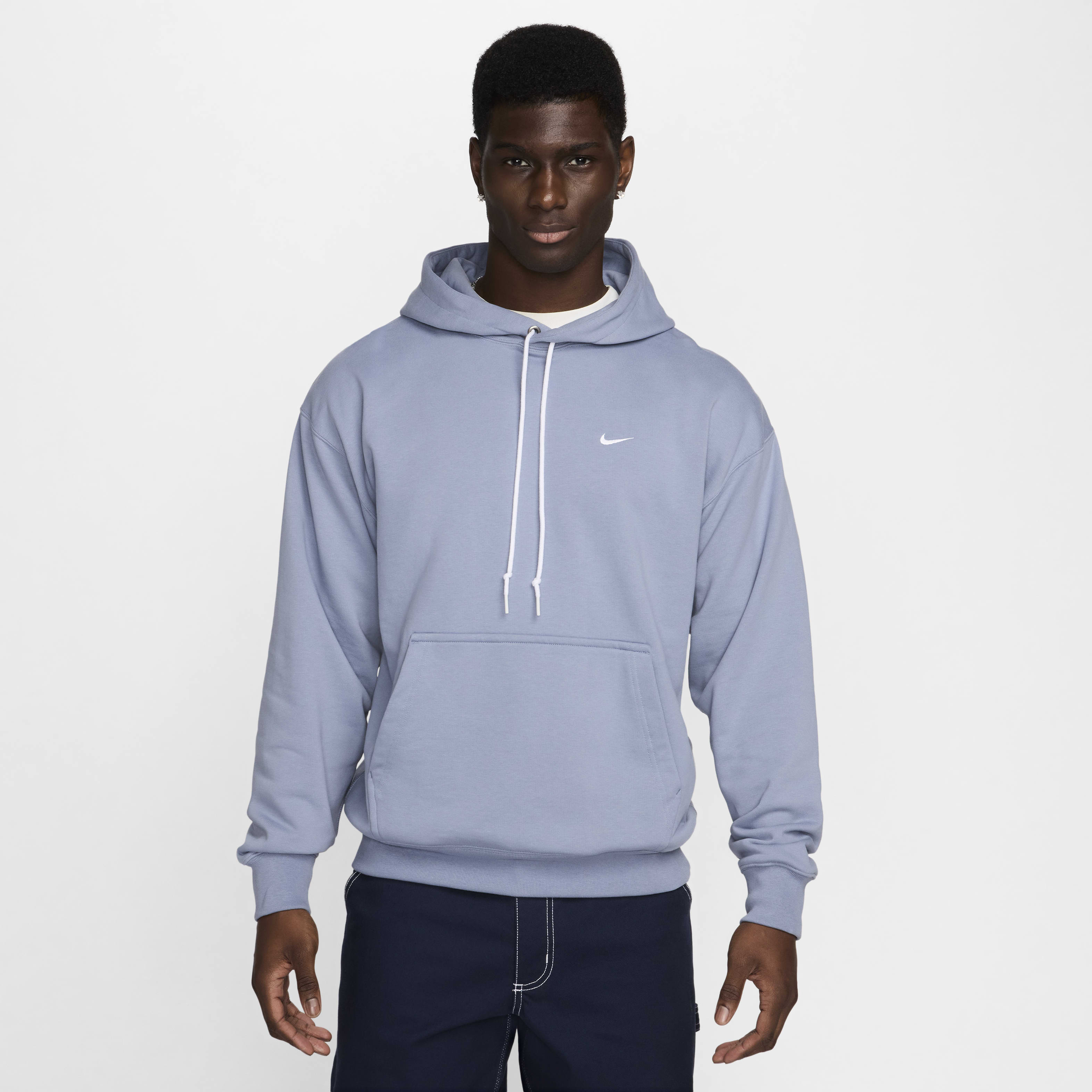 Nike Solo Swoosh Men s French Terry Pullover Hoodie The Summit at Fritz Farm